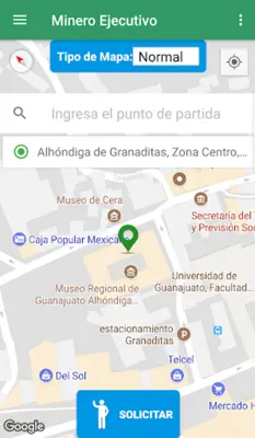 Minero Ejecutivo android App screenshot 0